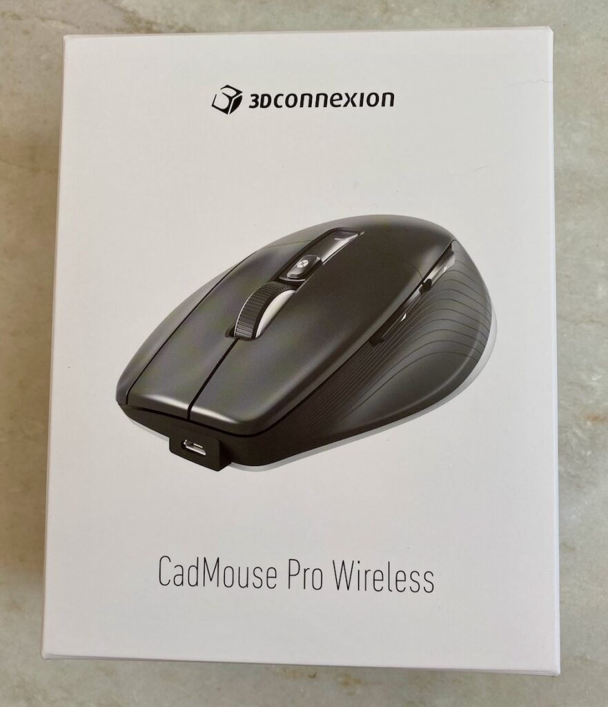 CadMouse pro Wireless 3DX-700078_外箱 正面